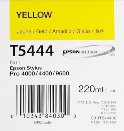 Epson T5444 C13T544400 Orjinal Sarı Kartuş - 1
