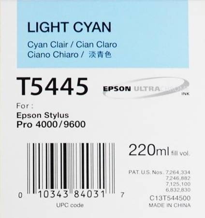 Epson T5445 C13T544500 Orjinal Açık Mavi Kartuş - 1