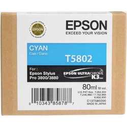 Epson T5802 C13T580200 Orjinal Mavi Kartuş - Epson