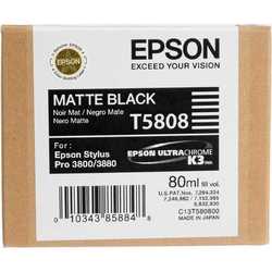 Epson T5808 C13T580800 Orjinal Mat Siyah Kartuş - Epson