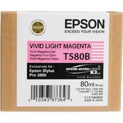 Epson T580B C13T580B00 Orjinal Açık Kırmızı Kartuş - Epson