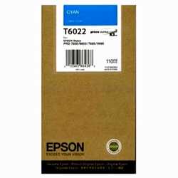 Epson T6022 C13T602200 Orjinal Mavi Kartuş 