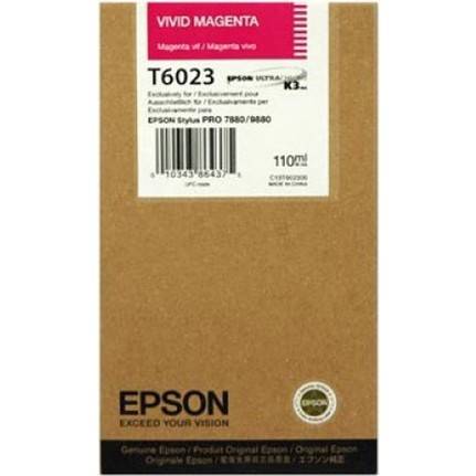 Epson T6023 C13T602300 Orjinal Kırmızı Kartuş - 1