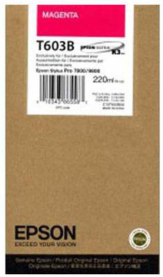 Epson T602C C13T602C00 Orjinal Açık Kırmızı Kartuş - 1