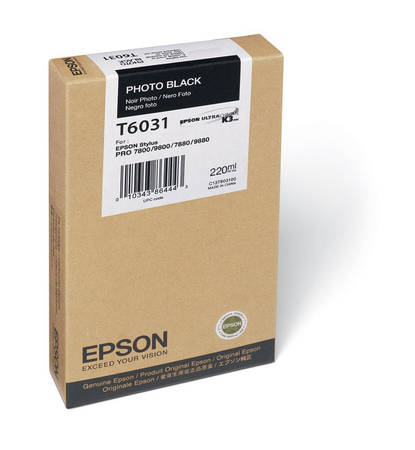 Epson T6031-C13T603100 Orjinal Foto Siyah Kartuş - 1