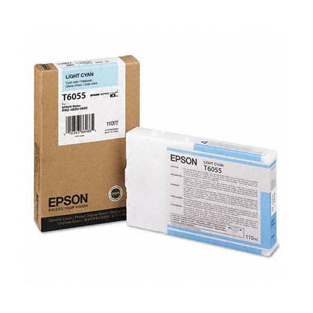 Epson T6055-C13T605500 Orjinal Açık Mavi Kartuş - 1