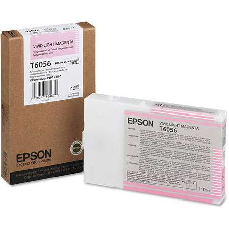 Epson T6056-C13T605600 Orjinal Açık Kırmızı Kartuş - 1