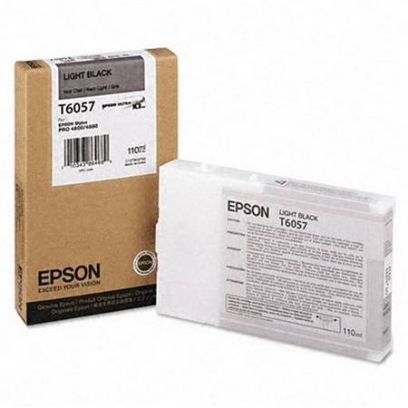 Epson T6057-C13T605700 Orjinal Açık Siyah Kartuş - 1