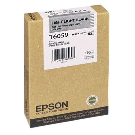 Epson T6059-C13T605900 Orjinal Açık Açık Siyah Kartuş - 1