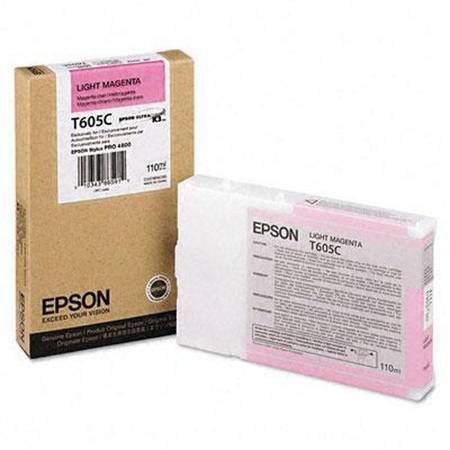 Epson T605C-C13T605C00 Orjinal Açık Kırmızı Kartuş - 1