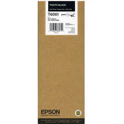 Epson T6061 C13T606100 Orjinal Foto Siyah Kartuş Y.K - Epson
