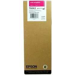 Epson T6063 C13T606300 Orjinal Kırmızı Kartuş - Epson