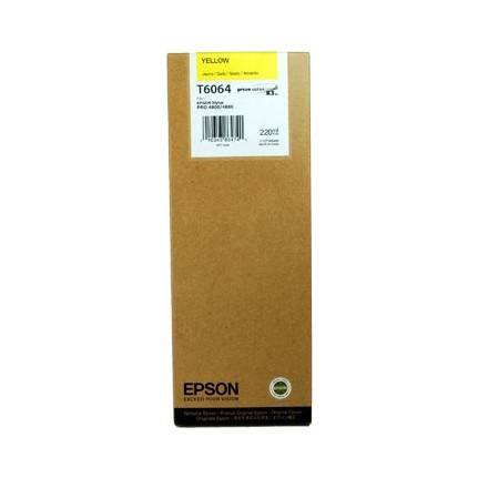 Epson T6064 C13T606400 Orjinal Sarı Kartuş - 1