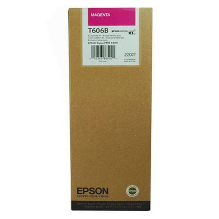 Epson T606B-C13T606B00 Kırmızı Orjinal Kartuş - 1