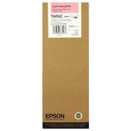 Epson T606C-C13T606C00 Açık Kırmızı Orjinal Kartuş - 1