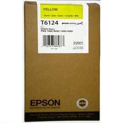 Epson T6134 C13T613400 Orjinal Sarı Kartuş 