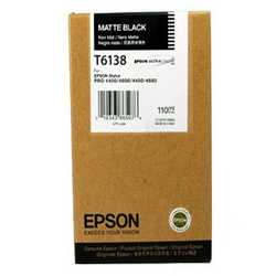 Epson T6138 C13T613800 Orjinal Mat Siyah Kartuş - Epson