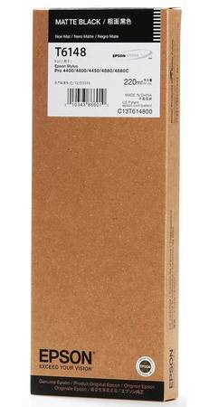 Epson T6148 C13T614800 Orjinal Mat Siyah Kartuş - 1
