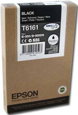 Epson T6161 C13T616100 Orjinal Siyah Kartuş - 1