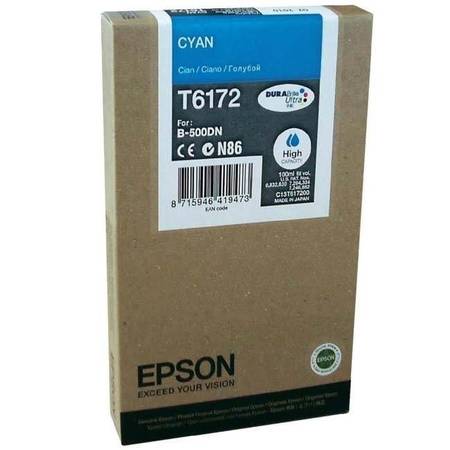 Epson T6172-C13T617200 Mavi Orjinal Kartuş - 1