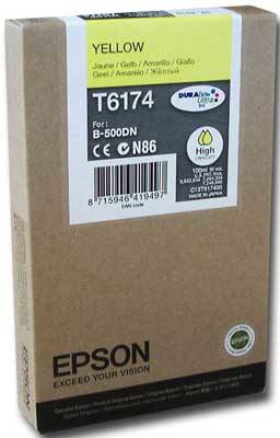 Epson T6174-C13T617400 Orjinal Sarı Kartuş - 1