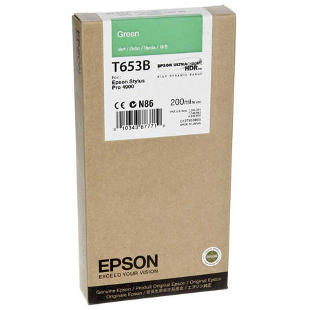 Epson T653B-C13T653B00 Orjinal Yeşil Kartuş - 1