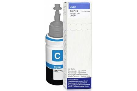 Epson T6732-C13T67324A Muadil Mavi Mürekkep - 1