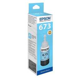 Epson - Epson T6735 C13T67354A Orjinal Açık Mavi Mürekkep