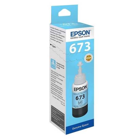 Epson T6735 C13T67354A Orjinal Açık Mavi Mürekkep - 1