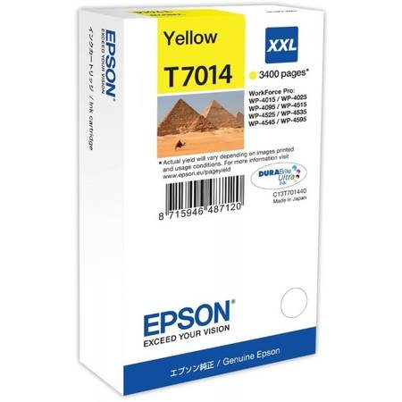 Epson T7014XXL C13T70144010 Orjinal Sarı Kartuş - 1