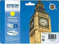 Epson T7034-C13T70344010 Orjinal Sarı Kartuş 