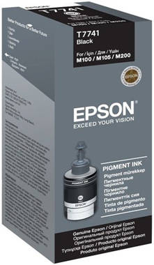 Epson T7741/C13T77414A Orjinal Siyah Mürekkep - 1