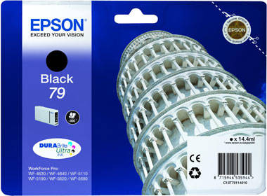 Epson T79-C13T79114010 Orjinal Siyah Kartuş - 1