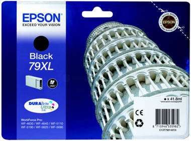 Epson T79XL C13T79014010 Orjinal Siyah Kartuş - 1