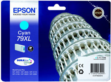 Epson T79XL C13T79024010 Orjinal Mavi Kartuş - 1