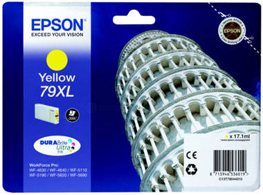 Epson T79XL-C13T79044010 Orjinal Sarı Kartuş - 1
