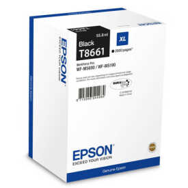 Epson T8661XL-C13T866140 Siyah Orjinal Kartuş Y.K - Epson