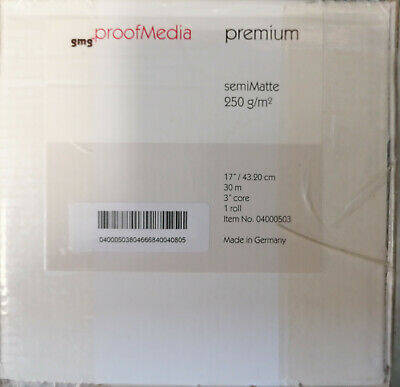 GMG ProofMedia Premium Semimatte 250 17x30mt - 1