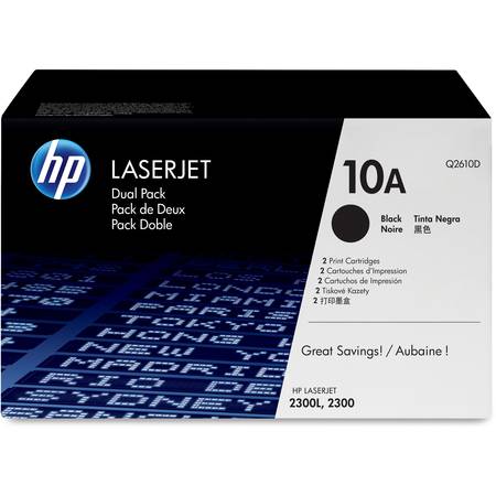 Hp 10A-Q2610D Orjinal Toner 2'li Paket - 1