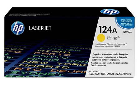 Hp 124A-Q6002A Sarı Orjinal Toner - 1