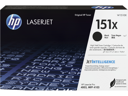 HP 151X Siyah Orjinal Toner Yüksek Kapasiteli W1510X - 1