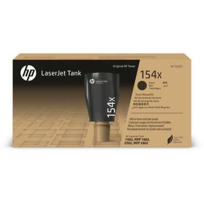 HP 154X-W1540X Siyah Orjinal Toner Dolum Seti - 1