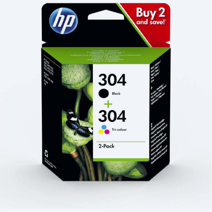 Hp 304 Orjinal Siyah-Renkli Kartuş Avantaj Paket 3JB05AE - 1