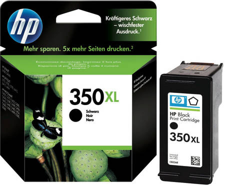 Hp 350XL-CB336E Orjinal Siyah Kartuş - 1