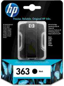 Hp 363-C8721E Orjinal Siyah Kartuş - Hp