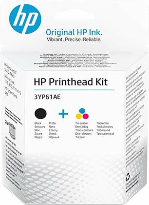 HP 3YP61AE Baskı Kafası Kiti Siyah + Renkli - 1