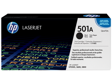 Hp 501A-Q6470A Orjinal Siyah Toner - 1