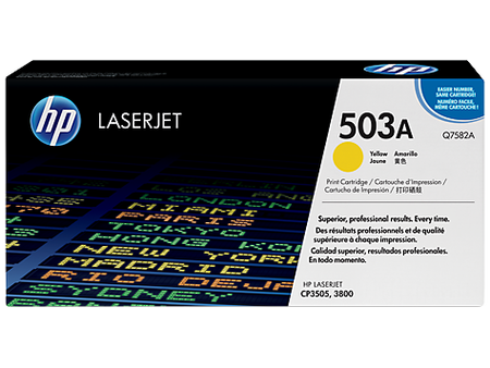 Hp 503A-Q7582A Sarı Orjinal Toner - 1