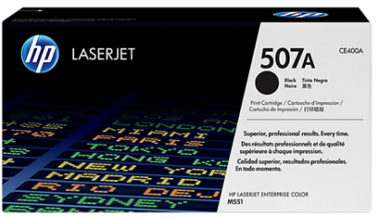 Hp 507A-CE400A Orjinal Siyah Toner - 1