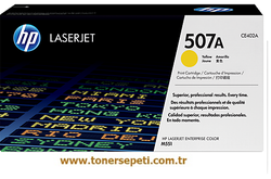 Hp 507A-CE402A Orjinal Sarı Toner 